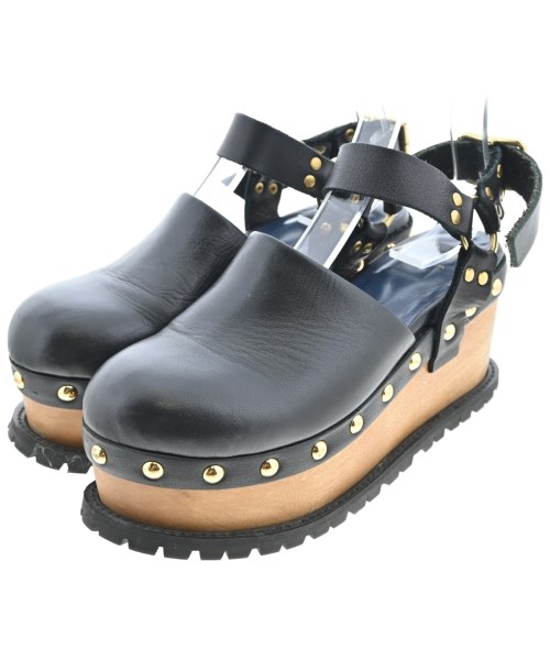 sacai(サカイ)サンダル 黒 サイズ:EU38(24.5cm位)/2200673968074