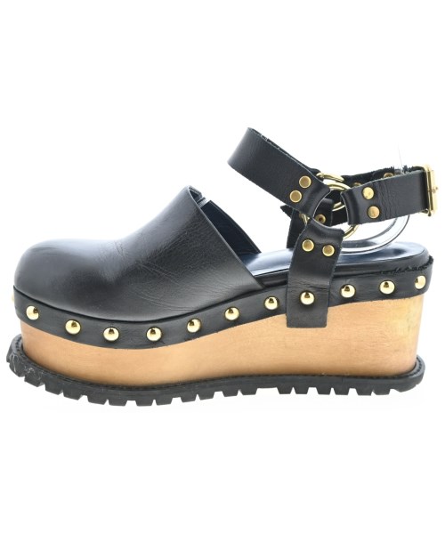 sacai（サカイ）サンダル 黒 サイズ:EU38(24.5cm位) レディース/2200673968074