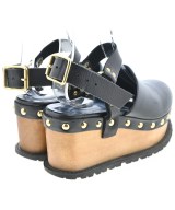 sacai（サカイ）サンダル 黒 サイズ:EU38(24.5cm位) レディース/2200673968074