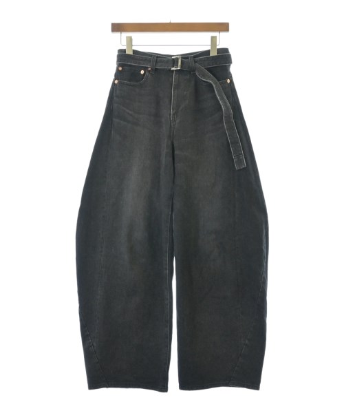 sacai(サカイ)デニムパンツ 黒 サイズ:0(XS位)/2200674316058