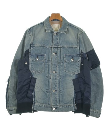 sacai（サカイ）デニムジャケット 青 サイズ:2(M位) メンズ