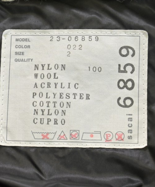 sacai（サカイ）その他 黒 サイズ:2(M位) レディース/2200675508018