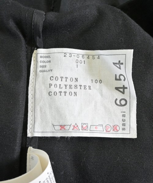 sacai（サカイ）その他 黒 サイズ:1(S位) レディース/2200672936012