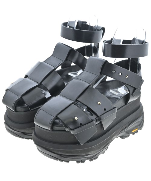 sacai(サカイ)サンダル 黒 サイズ:EU37(23.5cm位)/2200675694032
