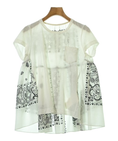 sacai（サカイ）Tシャツ・カットソー 白 サイズ:2(M位) レディース/2200675893053