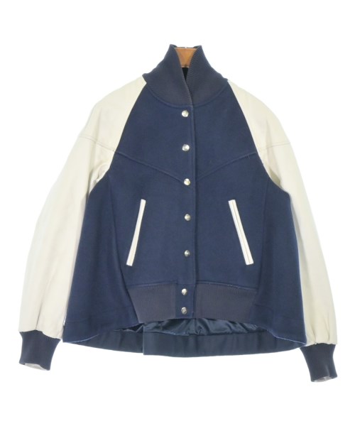 sacai(サカイ)スタジャン 紺 サイズ:XS/2200671269029