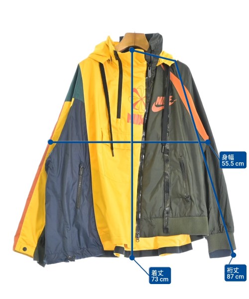 sacai（サカイ）マウンテンパーカー 黄 サイズ:S レディース/2200674539150