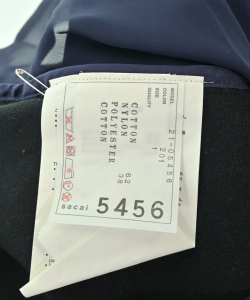 sacai（サカイ）スウェット 紺 サイズ:1(S位) レディース/2200676280029