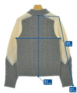 sacai（サカイ）ニット・セーター グレー サイズ:1(S位) レディース/2200676284195