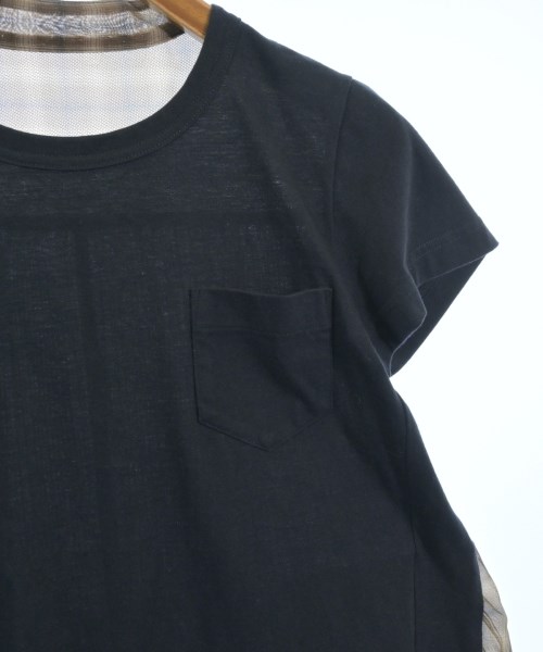 sacai（サカイ）Tシャツ・カットソー 黒 サイズ:1(S位) レディース/2200672284182