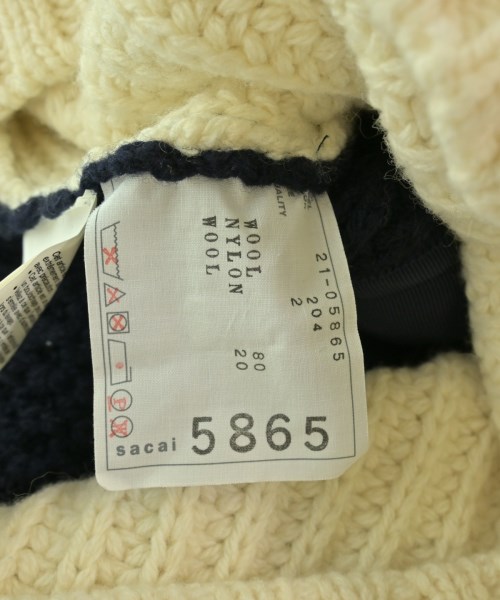 sacai（サカイ）カーディガン 紺 サイズ:2(M位) レディース/2200674324015