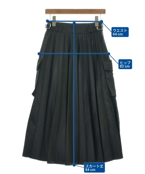 sacai（サカイ）ロング・マキシ丈スカート 黒 サイズ:1(S位) レディース/2200674716018