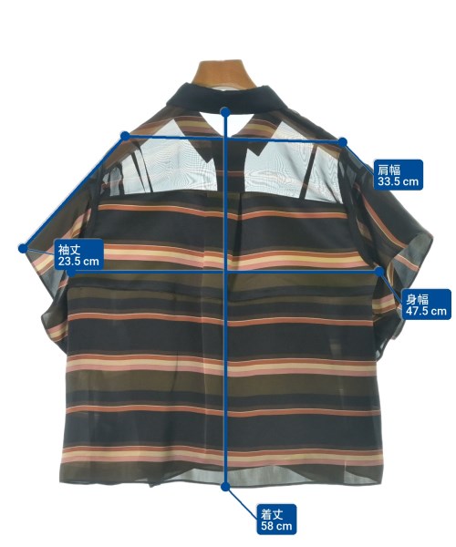 sacai（サカイ）ブラウス 黒 サイズ:2(M位) レディース/2200678182017