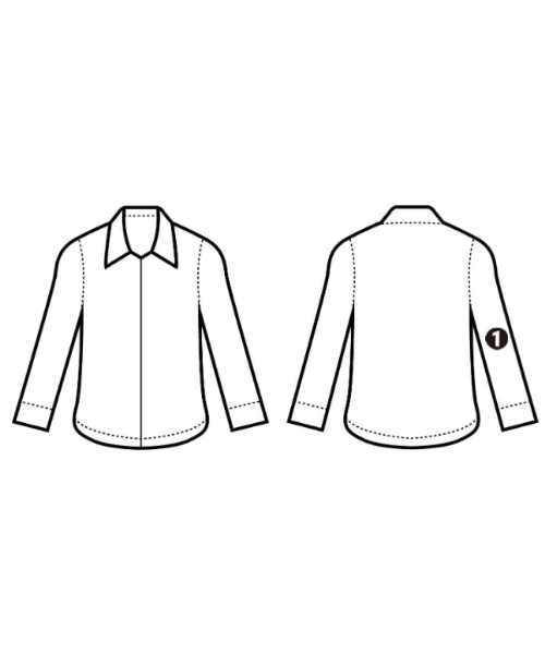 sacai（サカイ）ブラウス 白 サイズ:3(L位) レディース/2200678549032