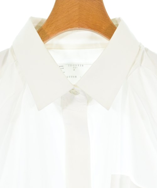 sacai（サカイ）ブラウス 白 サイズ:3(L位) レディース/2200678549032