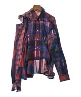 sacai（サカイ）カジュアルシャツ 赤 サイズ:1(S位) レディース/2200678792216