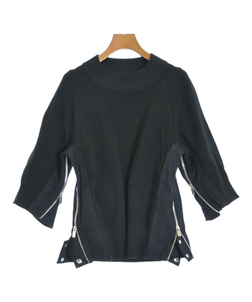 sacai(サカイ)ニット・セーター 黒 サイズ:1(S位)/2200678996218