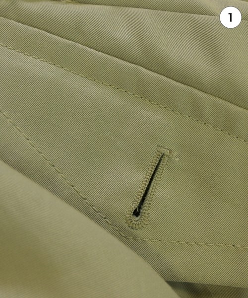 sacai（サカイ）ワンピース カーキ サイズ:1(S位) レディース/2200679544128