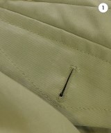 sacai（サカイ）ワンピース カーキ サイズ:1(S位) レディース/2200679544128