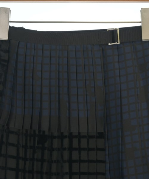 sacai（サカイ）ひざ丈スカート 黒 サイズ:1(S位) レディース/2200679623045