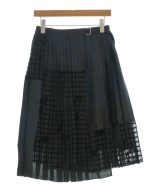 sacai（サカイ）ひざ丈スカート 黒 サイズ:1(S位) レディース/2200679623045