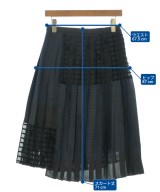 sacai（サカイ）ひざ丈スカート 黒 サイズ:1(S位) レディース/2200679623045