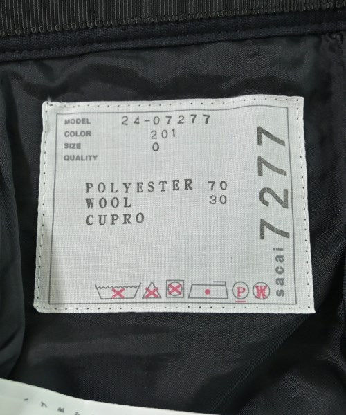 sacai（サカイ）その他 黒 サイズ:0(XS位) レディース/2200672817014