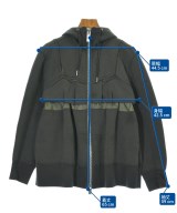 sacai（サカイ）パーカー グレー サイズ:1(S位) レディース/2200672817045