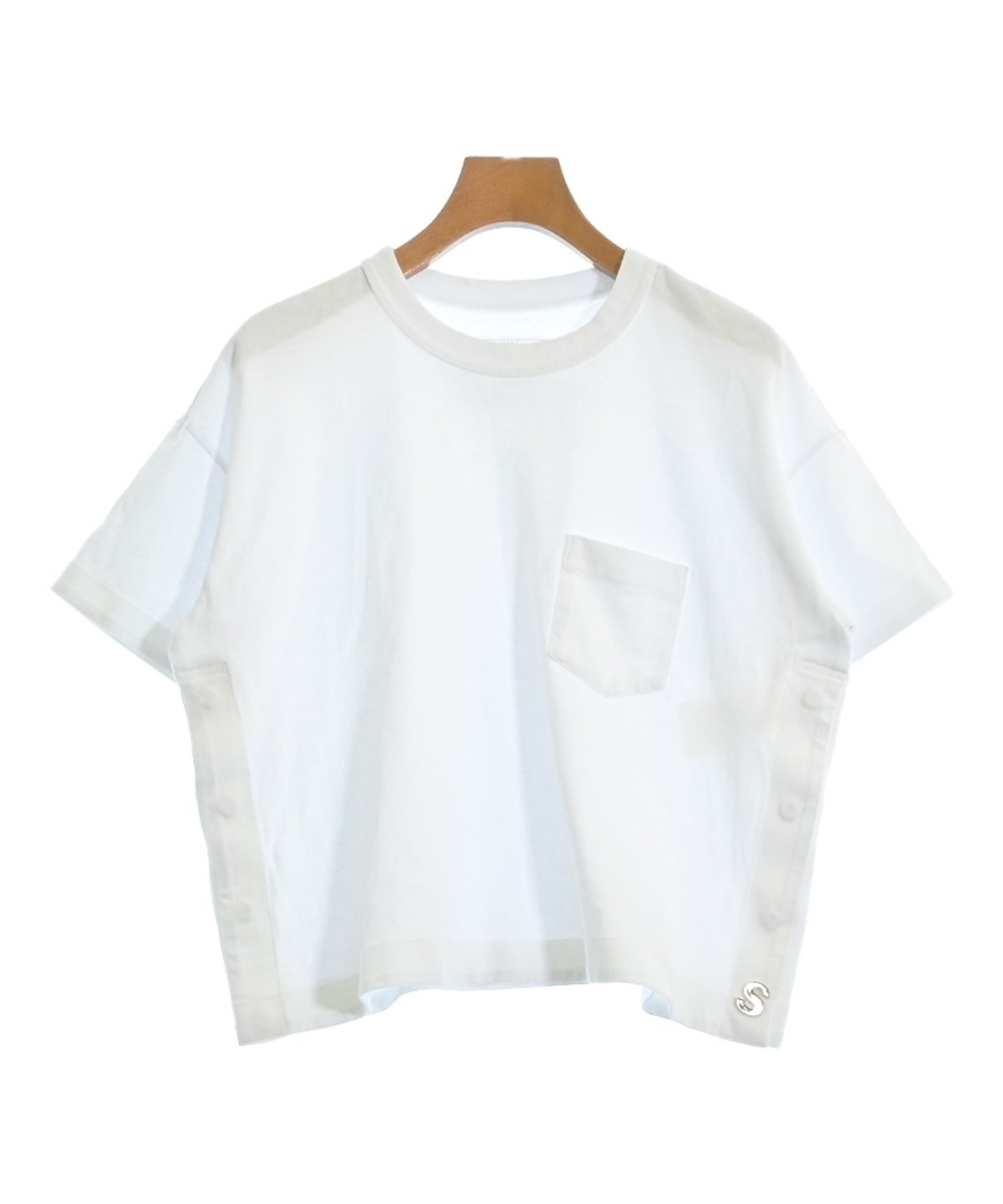 sacai（サカイ）Tシャツ・カットソー 白 サイズ:2(M位) レディース