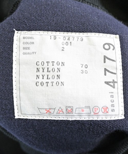 sacai（サカイ）ワンピース 黒 サイズ:2(M位) レディース/2200675327039