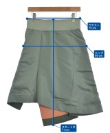 sacai（サカイ）ひざ丈スカート カーキ サイズ:2(M位) レディース/2200680397010