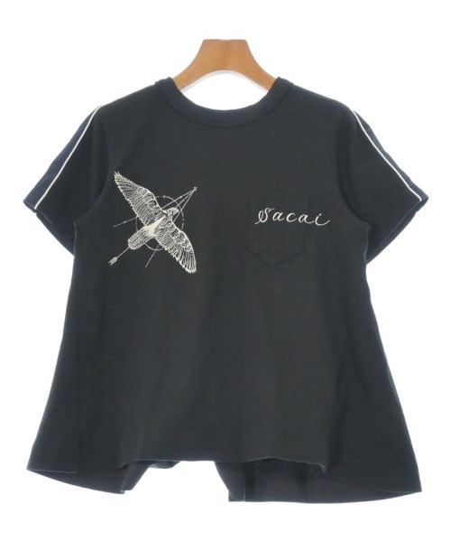 sacai(サカイ)Tシャツ・カットソー 黒 サイズ:1(S位)/2200678118139