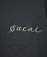 sacai（サカイ）Tシャツ・カットソー 黒 サイズ:1(S位) レディース/2200678118139