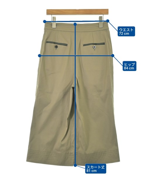 sacai（サカイ）ロング・マキシ丈スカート カーキ サイズ:2(M位) レディース/2200692851012