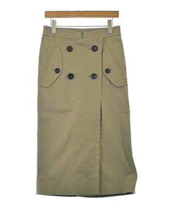sacai（サカイ）ロング・マキシ丈スカート カーキ サイズ:2(M位