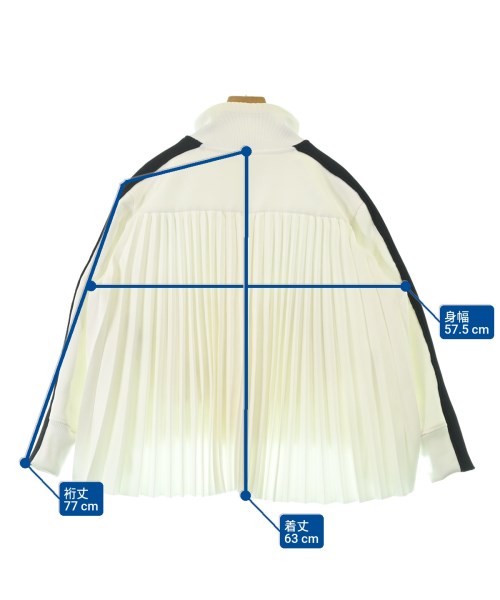 sacai（サカイ）ブルゾン 白 サイズ:1(S位) レディース/2200693874010