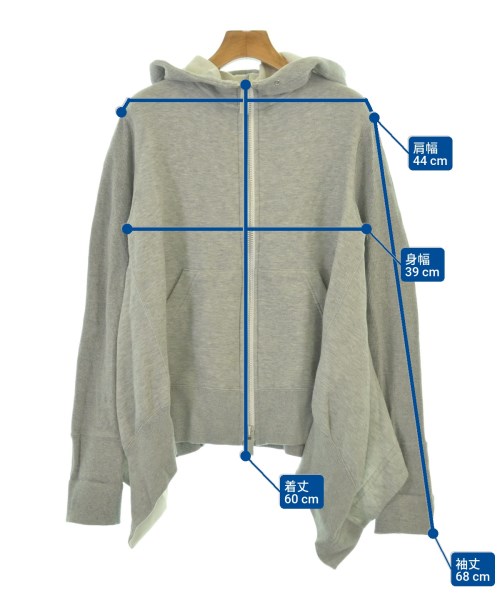 sacai（サカイ）パーカー グレー サイズ:2(M位) レディース/2200693368175