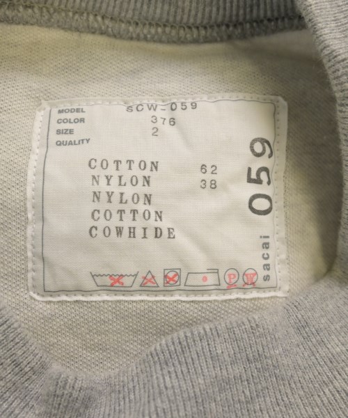 sacai（サカイ）ワンピース グレー サイズ:2(M位) レディース/2200693368205