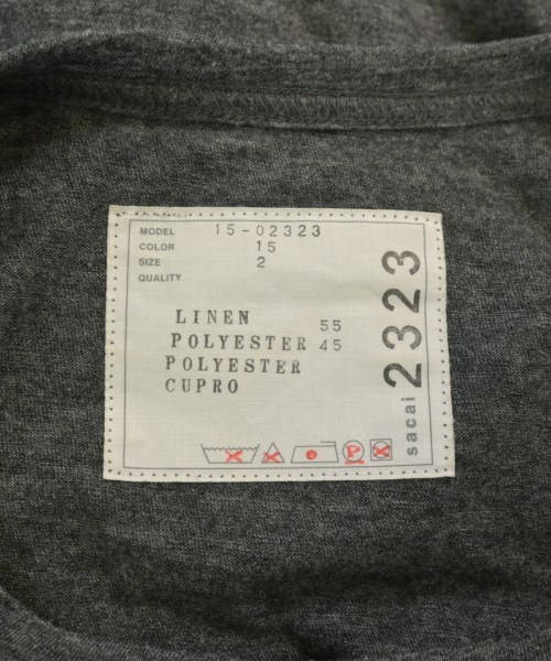 sacai（サカイ）ワンピース グレー サイズ:2(M位) レディース/2200694698134