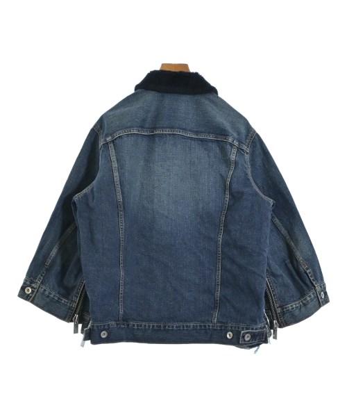 sacai（サカイ）デニムジャケット 紺 サイズ:2(M位) レディース/2200694186013