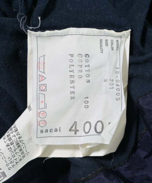 sacai（サカイ）Tシャツ・カットソー 紺 サイズ:3(L位) レディース/2200694186068