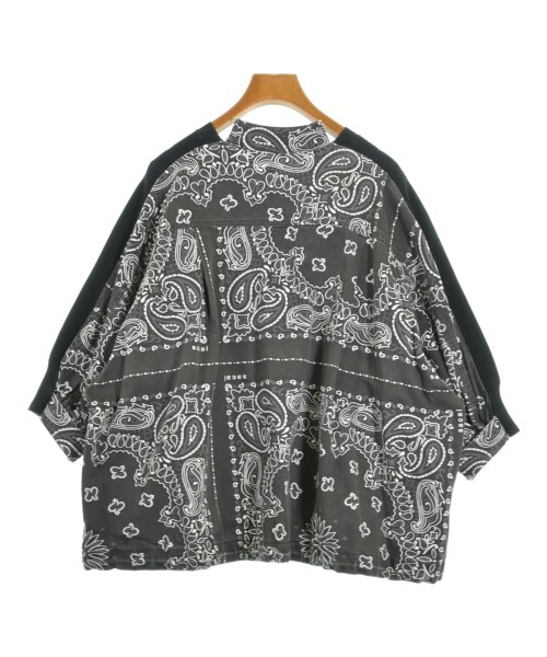 sacai（サカイ）カジュアルシャツ 黒 サイズ:3(L位) レディース/2200695303037