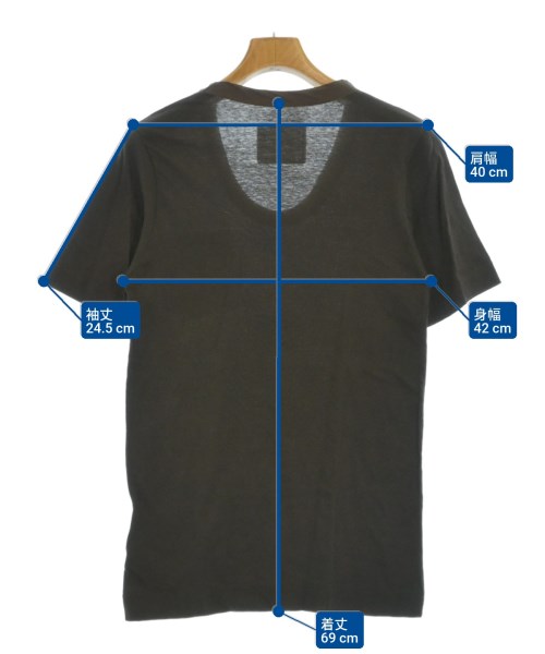 sacai（サカイ）Tシャツ・カットソー 茶 サイズ:2(M位) メンズ/2200691802732