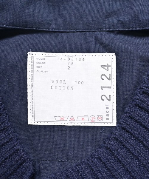 sacai（サカイ）ワンピース 紺 サイズ:2(M位) レディース/2200692045442