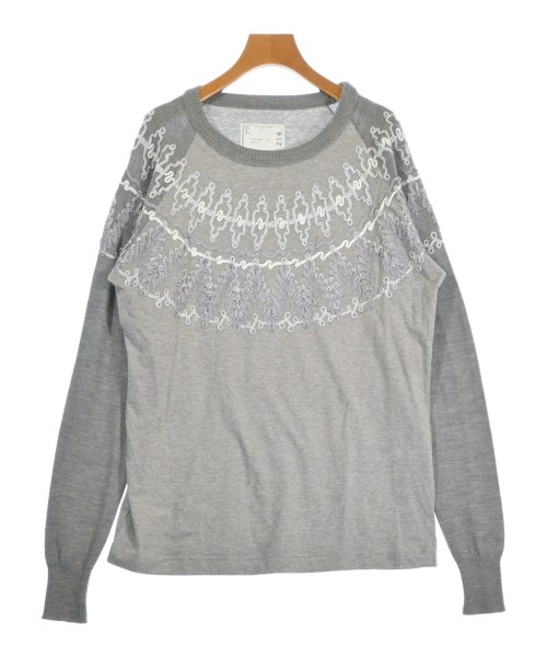 sacai(サカイ)Tシャツ・カットソー グレー サイズ:3(L位)/2200692045800