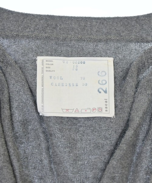 sacai（サカイ）カーディガン グレー サイズ:38(M位) レディース/2200692338100
