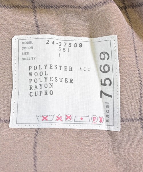 sacai（サカイ）ワンピース 茶 サイズ:1(S位) レディース/2200696761010