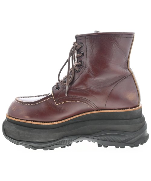 sacai（サカイ）ブーツ 茶 サイズ:EU41(26cm位) メンズ/2200697426062