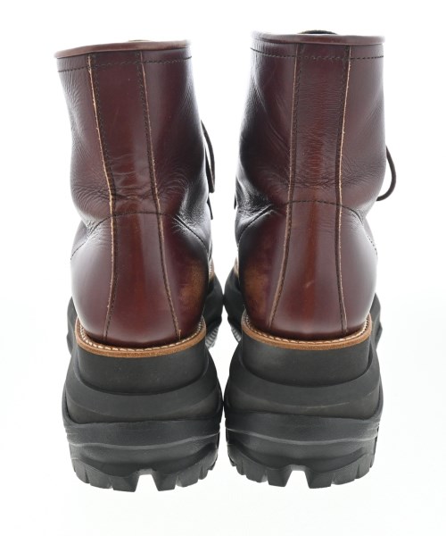 sacai（サカイ）ブーツ 茶 サイズ:EU41(26cm位) メンズ/2200697426062