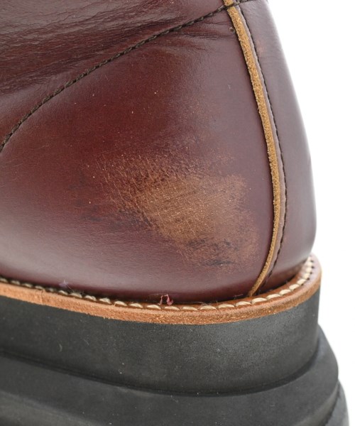 sacai（サカイ）ブーツ 茶 サイズ:EU41(26cm位) メンズ/2200697426062
